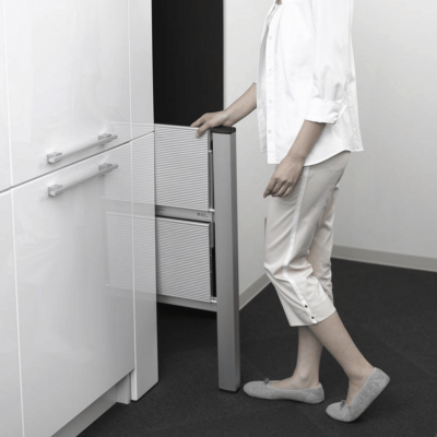 บันไดอะลูมิเนียมบันไดพับ 3 ขั้น HASEGAWA รุ่น SJ-3d(SI) (สีเงิน)