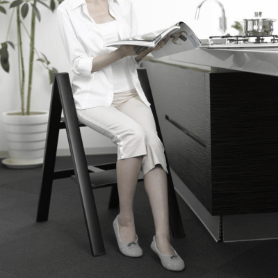 บันไดอะลูมิเนียมบันไดพับ 3 ขั้น HASEGAWA รุ่น SJ-3d(ฺWH) (สีขาว)