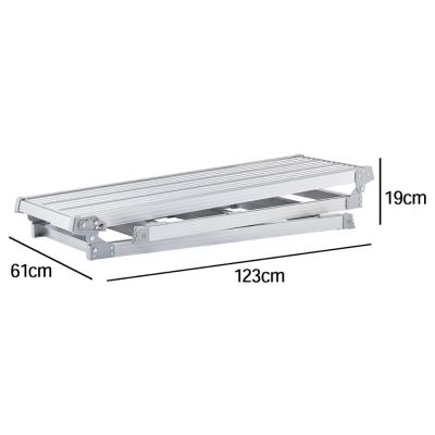 นั่งร้านแบบปรับได้ HASEGAWA รุ่น DRSW-1200C (สีเงิน)