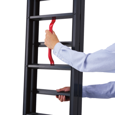 บันไดพาด 2 ตอน ไฟเบอร์กลาส HASEGAWA รุ่น LUB2-38 / 45