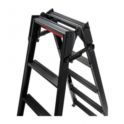 9-step aluminum ladder, HASEGAWA model RYZB-27a (black)