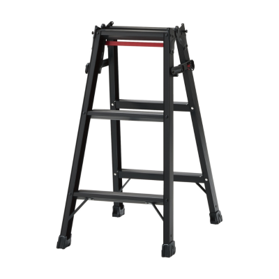 บันไดอะลูมิเนียม 3 ขั้น HASEGAWA รุ่น RHB-09a (สีดำ)