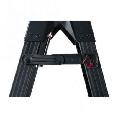 9-step aluminum ladder, HASEGAWA model RYZB-27a (black)