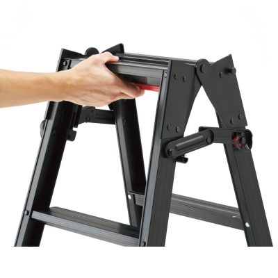 บันไดอะลูมิเนียม 4 ขั้น HASEGAWA รุ่น RHB-12a (สีดำ)