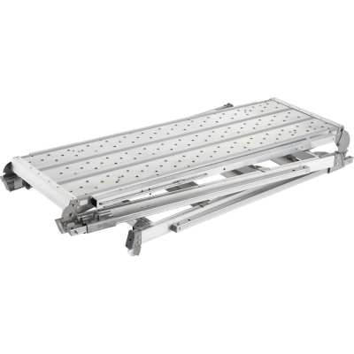 บันไดนั่งร้าน อะลูมิเนียม HASEGAWA DUK-1816TG จำนวน 5 ขั้น พร้อมราวจับ + โครงเสริมความปลอดภัย