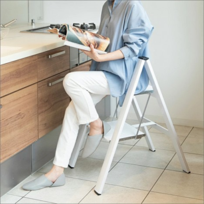 Aluminum folding ladder, 2 steps, HASEGAWA model SJ-2d