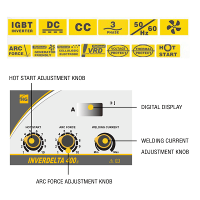 HUGONG INVERDELTA 400III Inverter Welding Machine
