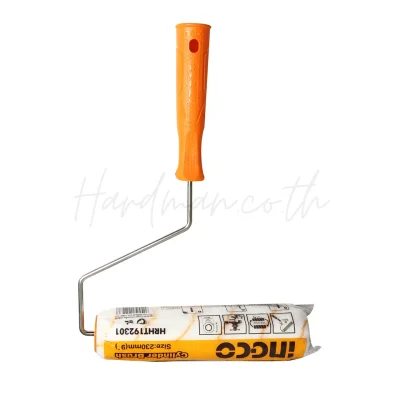 ลูกกลิ้งโครงกรง ทาสีน้ำ 9" ด้ามพลา สติก INGCO รุ่น HRHT192301