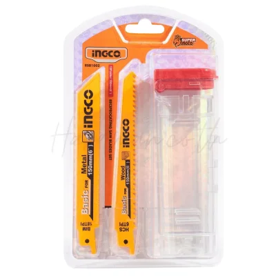 ชุดใบเลื่อยชัก (ไม้+เหล็ก) 6 นิ้ว INGCO รุ่น RSB1002
