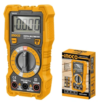 ดิจิตอลมัลติมิเตอร์ INGCO รุ่น DM200 ดิจิตอลมัลติมิเตอร์ INGCO รุ่น DM200
