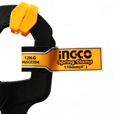 สปริงแคลมป์พลาสติก ขนาด 4 INGCO รุ่น HQSC0204 สปริงแคลมป์พลาสติก ขนาด 4 INGCO รุ่น HQSC0204