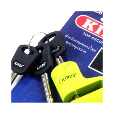 กุญแจล็อคดิส ล็อคดิสเบรค KINZO No.606 กุญแจล็อคดิส ล็อคดิสเบรค KINZO No.606