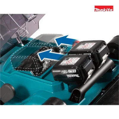 17-inch cordless lawnmower cart with drive system MAKITA model DLM432