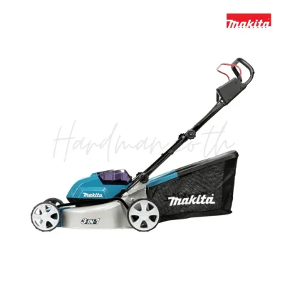 18-inch cordless lawnmower cart with drive system MAKITA model DLM460