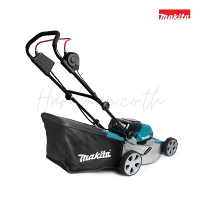 18-inch cordless lawnmower cart with drive system MAKITA model DLM460