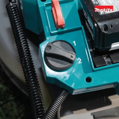 21-inch cordless lawnmower cart with drive system MAKITA model DLM462