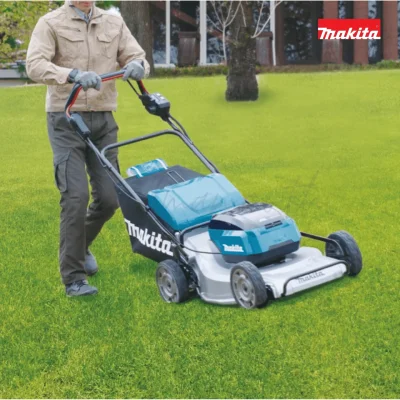 21-inch lawnmower cart with drive system MAKITA model DLM533
