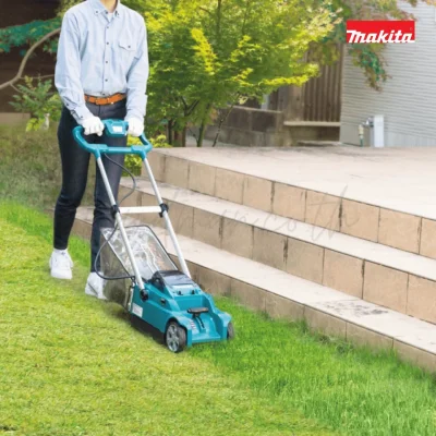 9-inch cordless lawn mowing cart MAKITA model DLM230