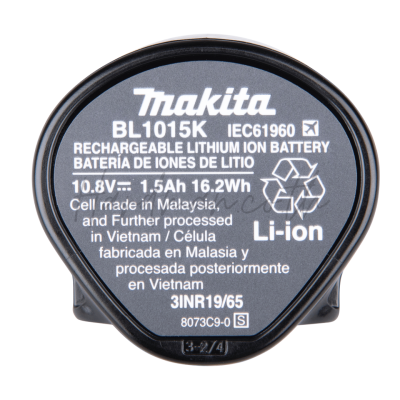 MAKITA 10.8V 1.5Ah Battery – Model BL1015K
