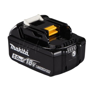 แบตเตอรี่ 18 V 5.0 Ah MAKITA รุ่น BL1850B (199282-0)