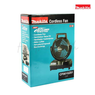 พัดลมไร้สาย 9 นิ้ว 40 V MAKITA รุ่น CF001GZ01 (เครื่องเปล่า)
