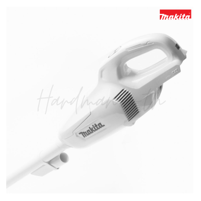 เครื่องดูดฝุ่นไร้สายสีขาว 12V MAKITA รุ่น  CL107FD (พร้อมแบตเตอรี่เเละแท่นชาร์จ เเถมฟรี!! กระเป๋าถือ)