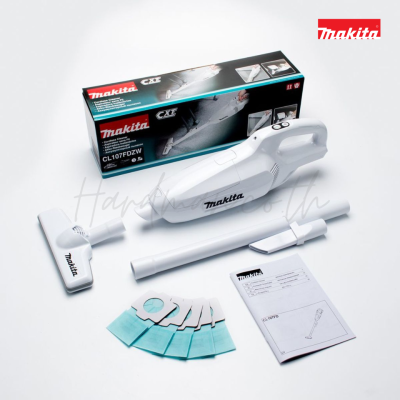 Makita CL107FDZW 12V Cordless Vacuum Cleaner (Tool Only), White