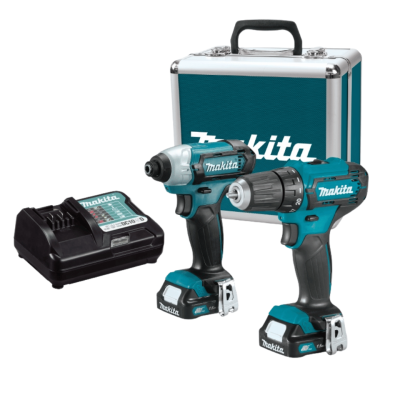 [คอมโบเซ็ต] สว่านไขควงและไขควงกระแทกไร้สาย MAKITA รุ่น CLX224X1 (DF333DZ+TD110DZ)