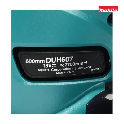 Cordless hedge trimmer 18VMAKITA model DUH607Z