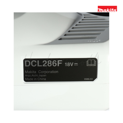 เครื่องดูดฝุ่นไร้สายสีขาว 18V MAKITA รุ่น DCL286FZW (เครื่องเปล่า)