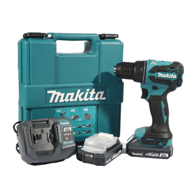 MAKITA DDF490WVE Cordless Driver Drill Battary 18V LXT Basic 2Ah x2 , Charger DCB18WA