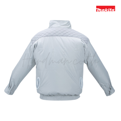เสื้อพัดลมไร้สาย 12/18V Size XL MAKITA รุ่น DFJ405ZXL กันแสงรังสี UV และ IR (ตัวเปล่า)