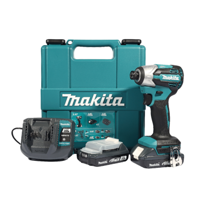 ไขควงกระแทกไร้สาย 18V MAKITA รุ่น DTD158WVE (พร้อมแบตเตอรี่และแท่นชาร์จ)