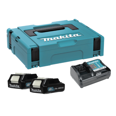 ชุดแบตเตอรี่และแท่นชาร์จ 12Vmax 1.5Ah MAKITA รุ่น MKP1WY122 (199382-6)