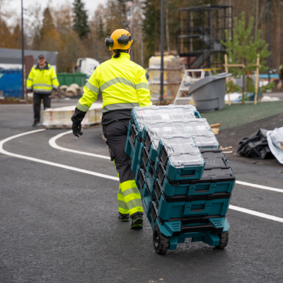 กล่องเครื่องมือฝาใส MAKTRAK SIZE M MAKITA รุ่น P-91045