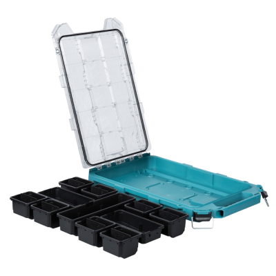 กล่องเครื่องมือฝาใส MAKTRAK SIZE LOW MAKITA รุ่น P-91051