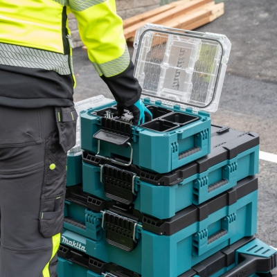 กล่องเครื่องมือฝาใส MAKTRAK DEEP COMPACT MAKITA รุ่น P-91067