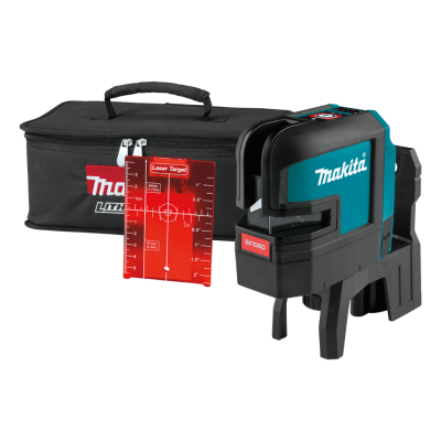 เลเซอร์เส้นกากบาทแสงสีแดง 2 เส้น 4 จุด 12Vmax MAKITA รุ่น SK106DZ (เฉพาะตัวเครื่อง)