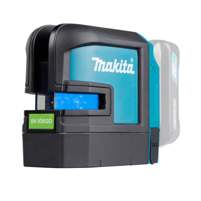เลเซอร์เส้นกากบาทแสงสีเขียว 2 เส้น 4 จุด 12V max MAKITA รุ่น SK106GDZ (เฉพาะตัวเครื่อง)