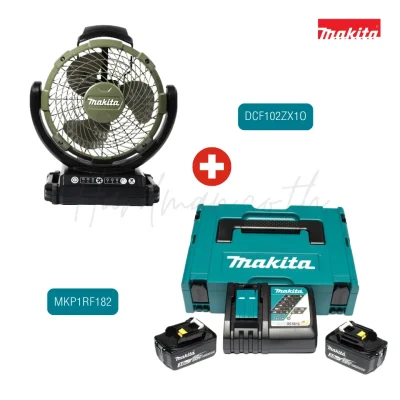 พัดลมไร้สาย 7 นิ้ว 18V DCF102ZX1O 