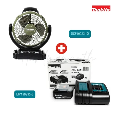 พัดลมไร้สาย 7 นิ้ว 18V DCF102ZX1O 