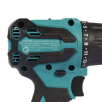สว่านกระแทกไร้สาย 13 มม. 18V MAKITA รุ่น DHP490Z (เครื่องเปล่า)