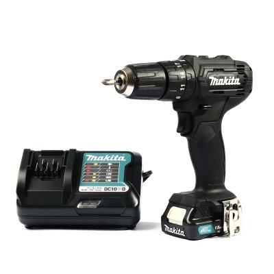 (เลิกผลิต) สว่านกระแทกไร้สาย 12 V MAKITA รุ่น HP333DYX3B (พร้อมแบตเเละแท่นชาร์จ)