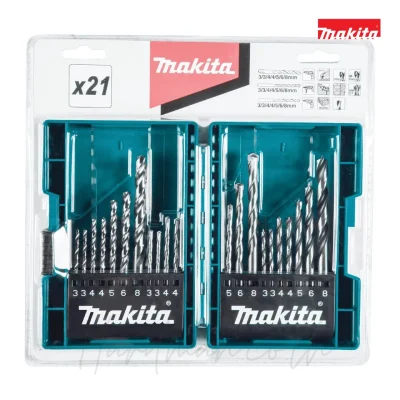 21-Piece Drill Bit Set MAKITA Model B-44884