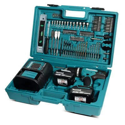 ชุดสว่านกระแทกไร้สาย 18 โวลต์ 4 หุน MAKITA รุ่น DHP453FX13
