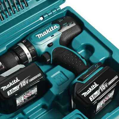 ชุดสว่านกระแทกไร้สาย 18 โวลต์ 4 หุน MAKITA รุ่น DHP453FX13
