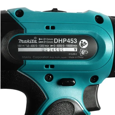 ชุดสว่านกระแทกไร้สาย 18 โวลต์ 4 หุน MAKITA รุ่น DHP453FX13