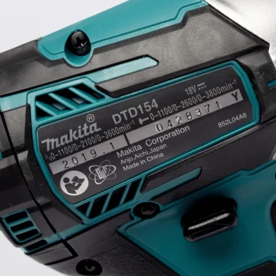 ชุดสว่านไขควงกระแทกไร้สาย 18V MAKITA รุ่น DTD154RFE