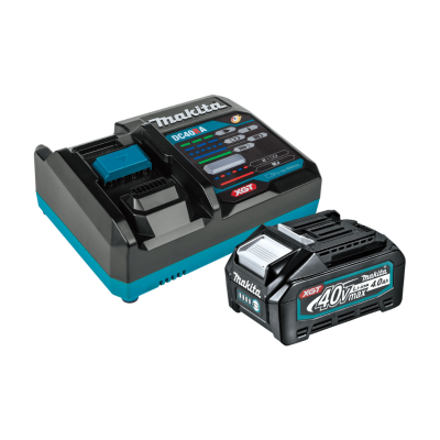 ชุดแบตเตอรี่และแท่นชาร์จ 40 V 4.0 Ah MAKITA รุ่น MP191J66-2 ชุดแบตเตอรี่และแท่นชาร์จ 40 V 4.0 Ah MAKITA รุ่น MP191J66-2