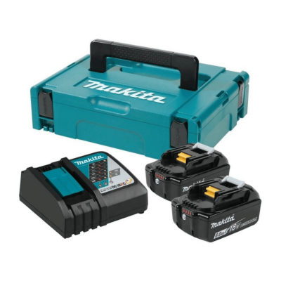 ชุดแบตเตอรี่เเละแท่นชาร์จ 18 V 6.0 Ah MAKITA รุ่น  MKP1RG182 ชุดแบตเตอรี่เเละแท่นชาร์จ 18 V 6.0 Ah MAKITA รุ่น  MKP1RG182